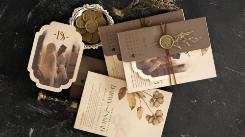 Thiệp cưới die cut – tăng nét cá nhân hóa cho đám cưới